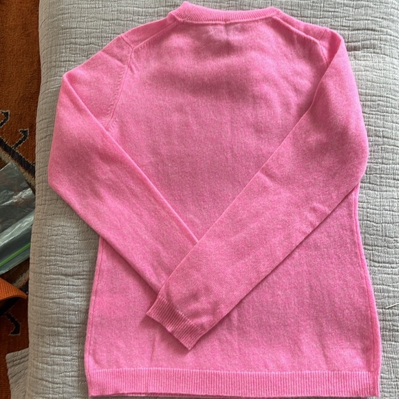Pink Cashmere Turtleneck Sweater - Picture 10 of 10